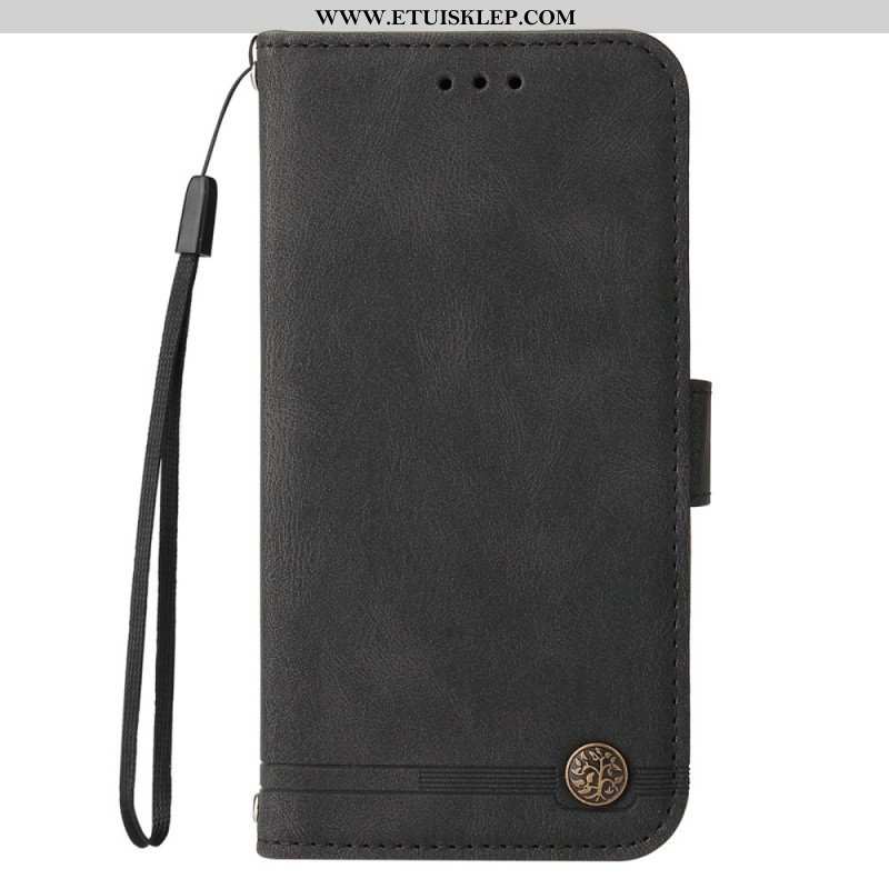 Etui Na Telefon Pokrowce do Xiaomi 12T / 12T Pro Ozdobny Nit I Smycz